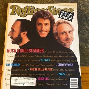 Rolling Stone Summer of Rock Issue